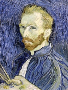 Self-Portrait, 1889 - Vincent van Gogh (Dutch, 1853 - 1890) - Oil on canvas - Collection of Mr. and Mrs. John Hay Whitney, National Gallery of Art, Washington